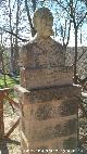 Parque Natural del Monasterio de Piedra. Busto a Federico Muntadas