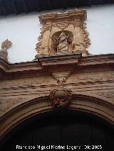 Portada Convento de Santa María de los Ángeles. Portada